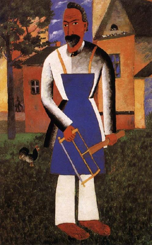 Kasimir Malevich Holidayer Sweden oil painting art